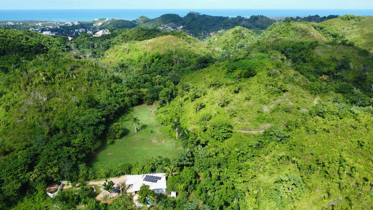 Aerial view over the Ohana Residence area